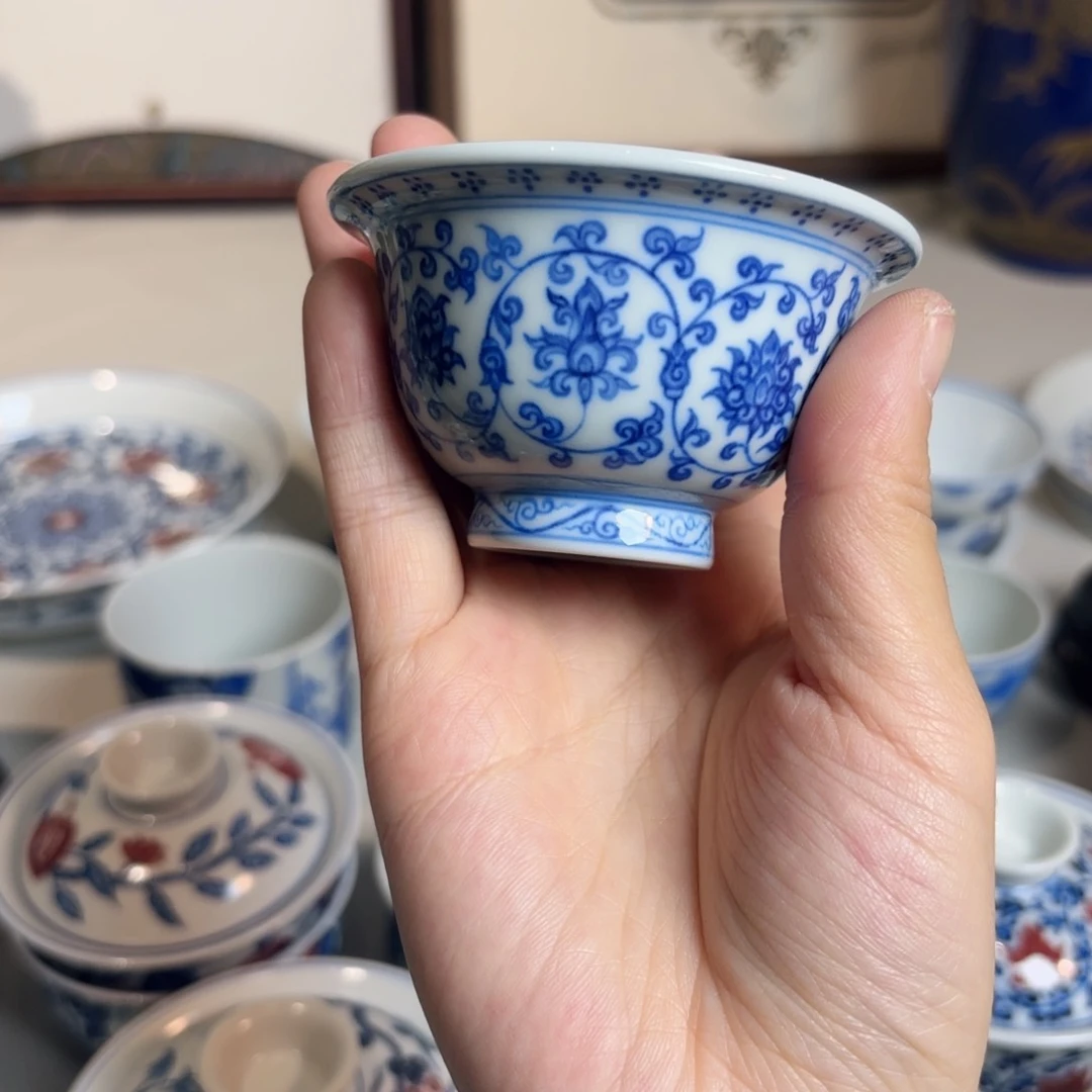 青花永乐小压手 爆价