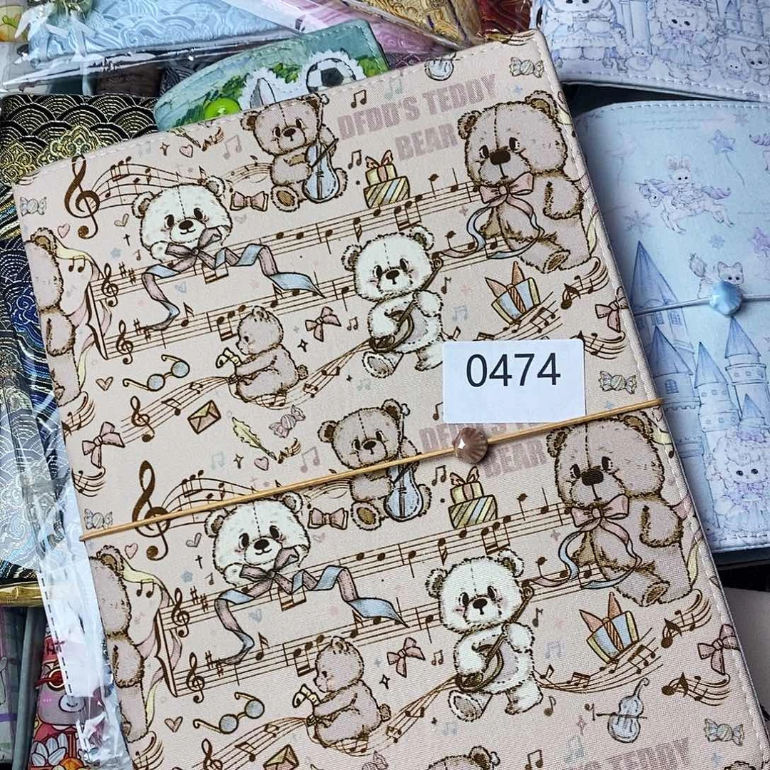 织绣B5 活页送纸474