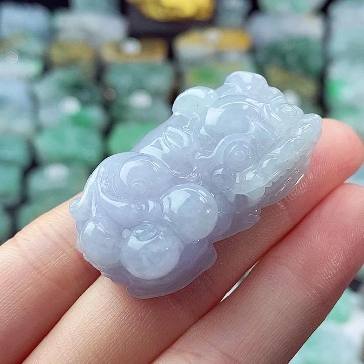 颈饰未镶嵌翡翠天然