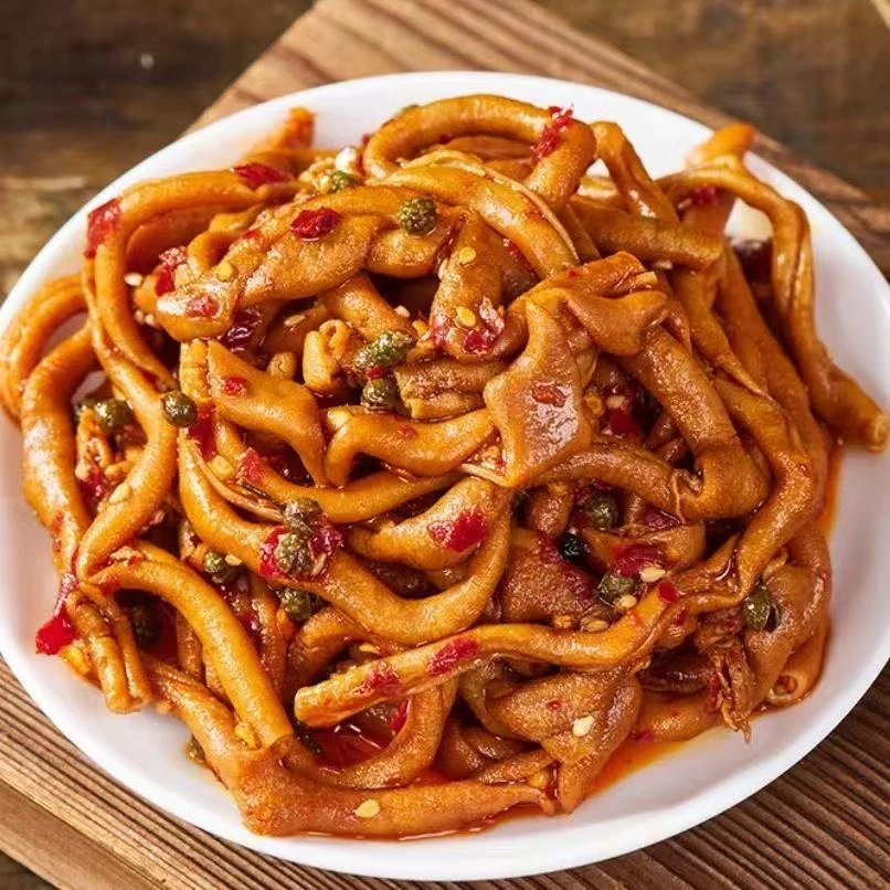 甜辣鸭肠250g+甜辣鸭板肠250g