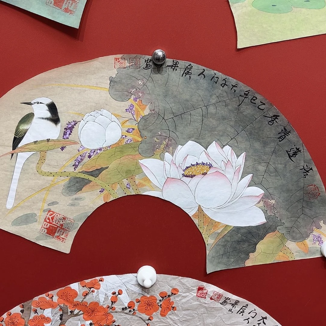 国画侯果山老师国画作品月