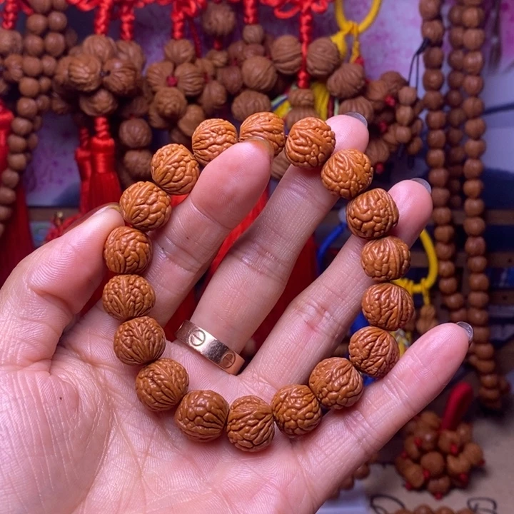 桃核吊坠龙纹桃枭