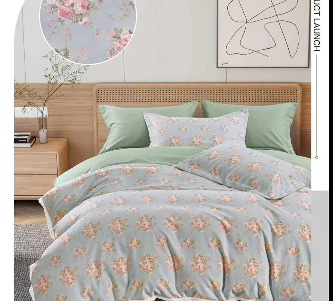 【双人被套】香秀花期 AB版 尺寸200*230 斜纹 亲肤 透气 轻奢