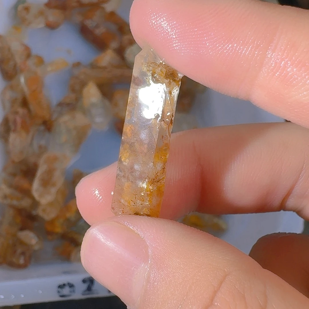 未镶嵌珠宝半成品水晶毛*