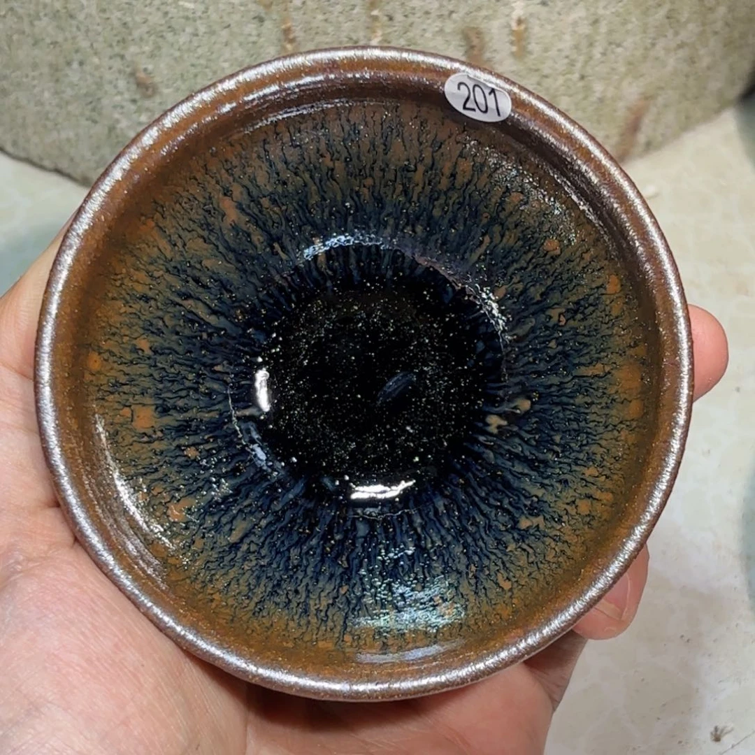 茶盏龙窑柴烧建盏201