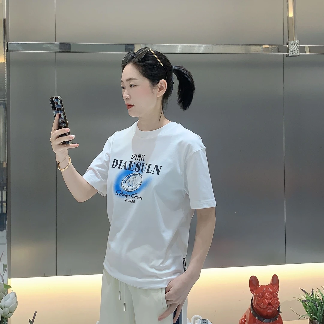 【周晓君】2025新款欧货高品质男士百搭休闲圆领短袖6385