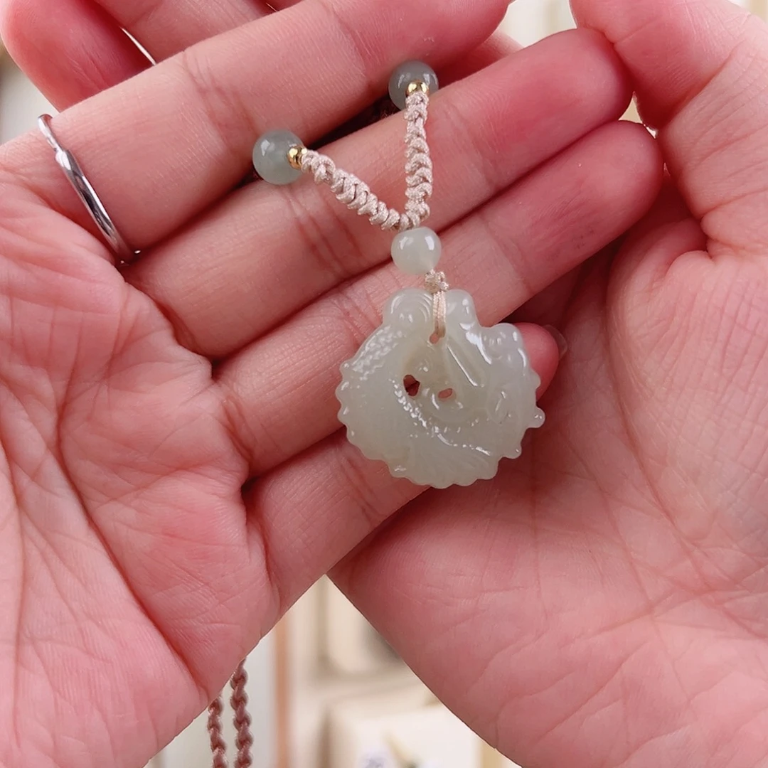 悟***~和田玉未镶嵌颈饰