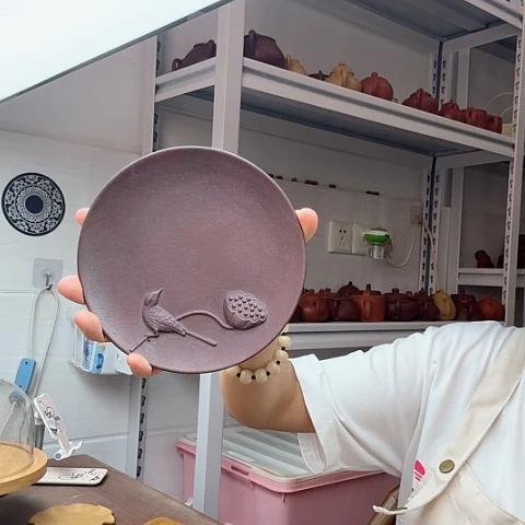 紫泥茶案壶承壶承壶承