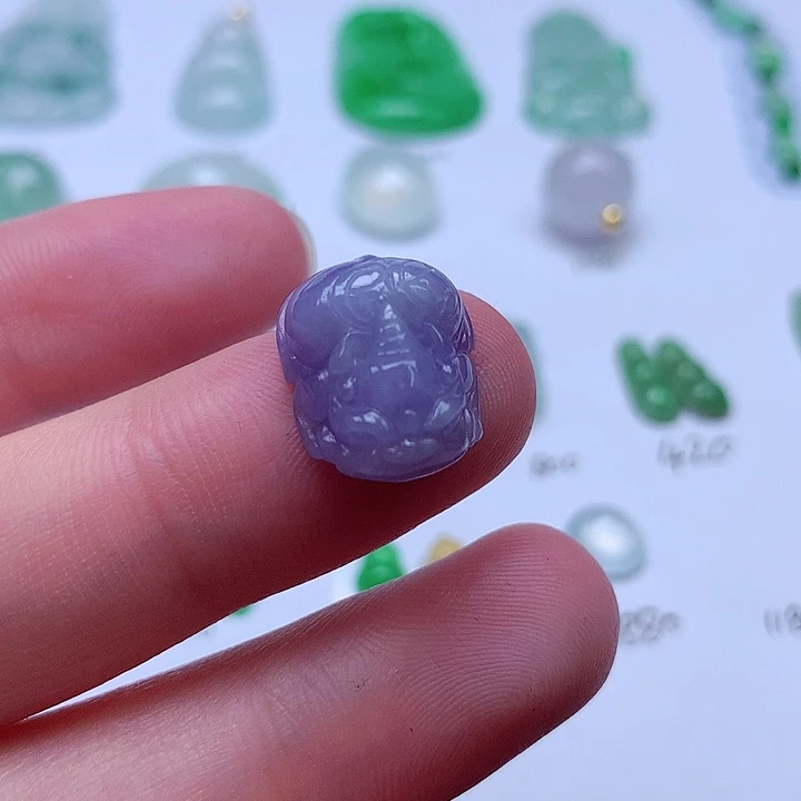 翡翠未镶嵌吊坠(不含链)貔貅