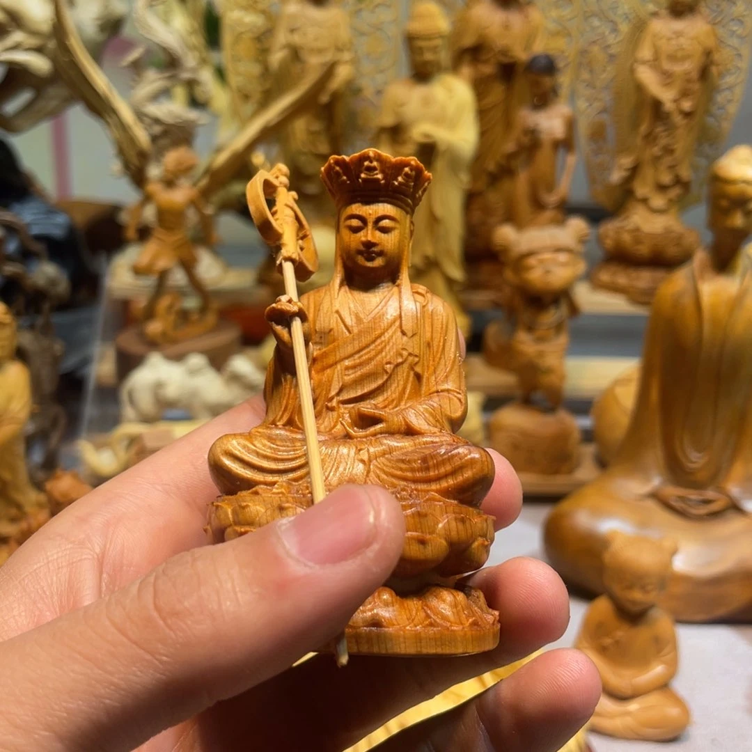 柏木（崖柏）崖柏地藏小瑕疵