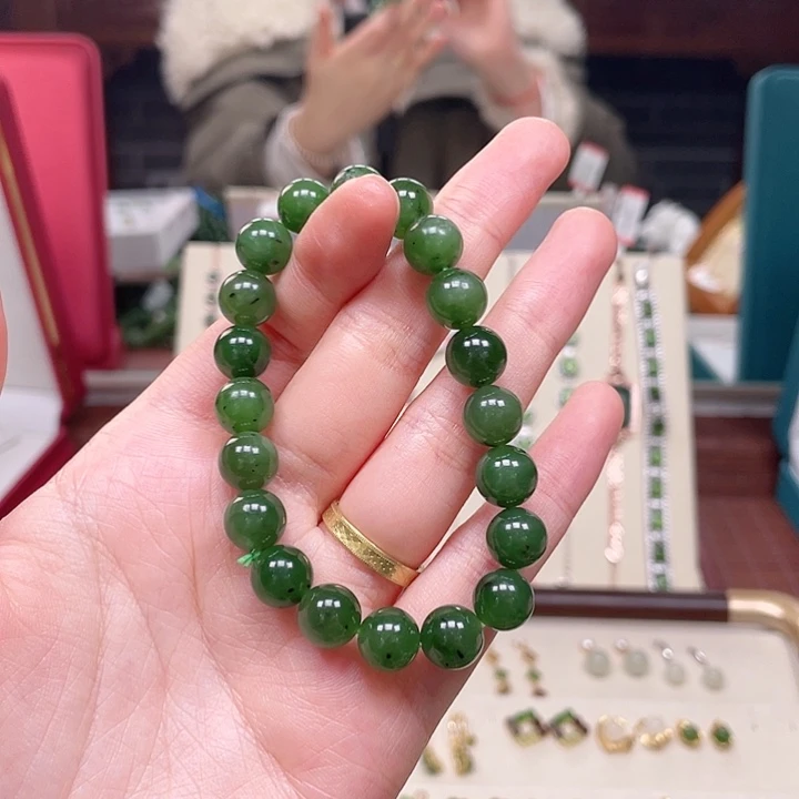 和田玉未镶嵌手串