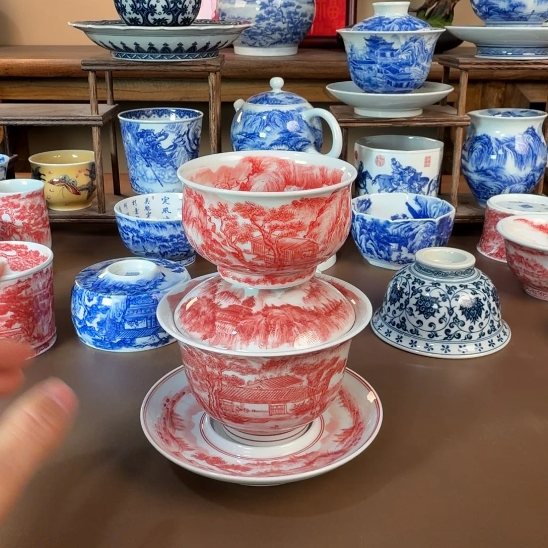 景德镇陶瓷手工手绘