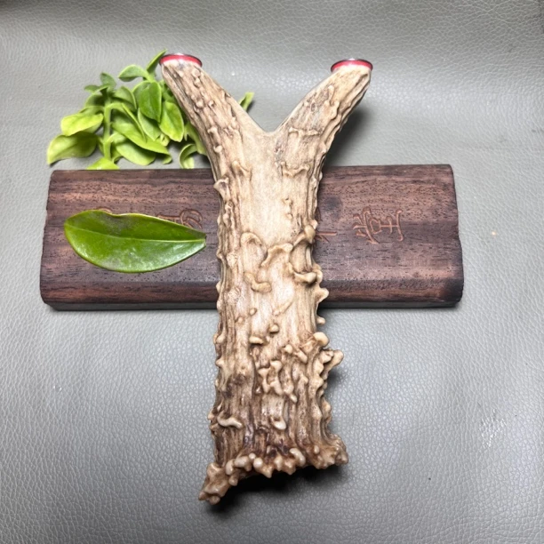 户外纯手工鹿角弓扁皮圆头高精度（外弓门80城头16）