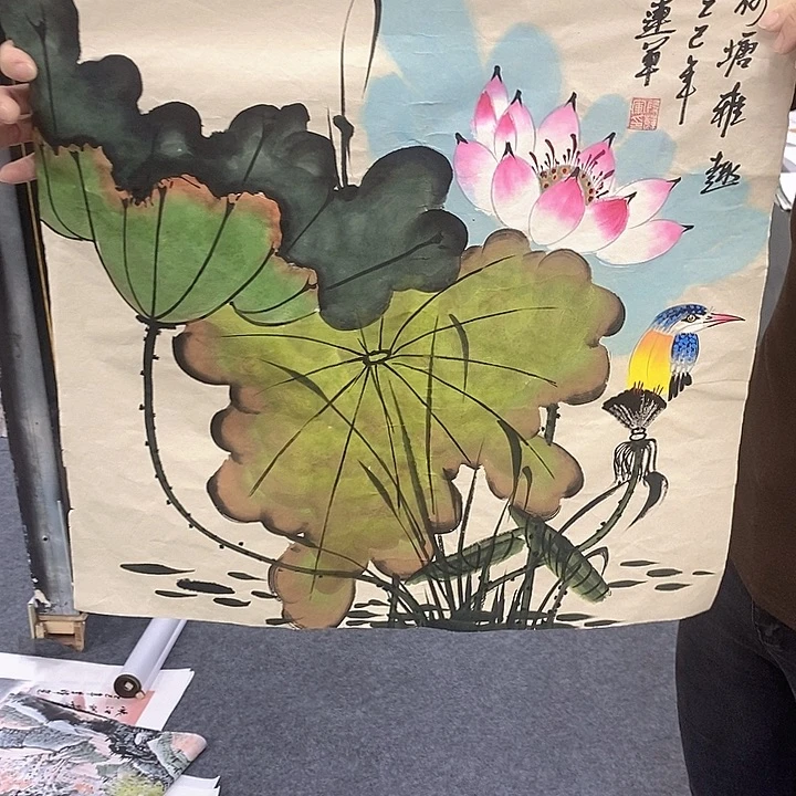 国画国画作品手绘