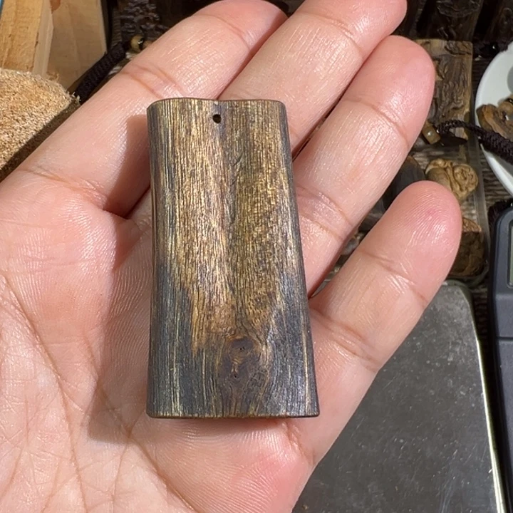 吊坠沉香绿棋楠沉香吊坠6.5克