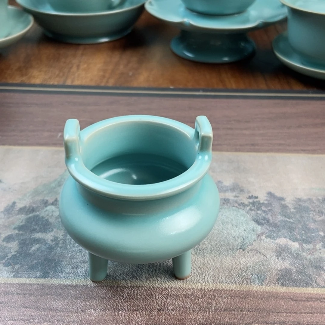 摆件原产地原矿汝瓷～茶器