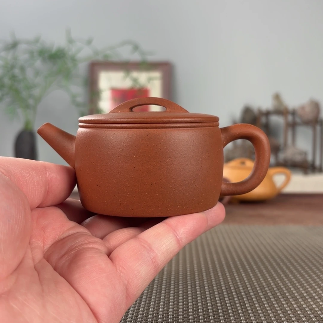 紫砂茶壶黄龙山原矿紫砂壶150