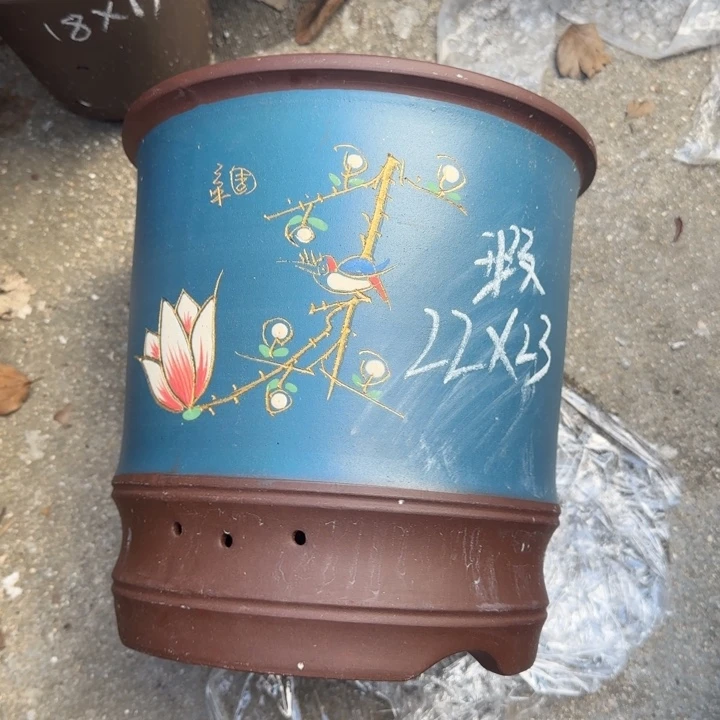 紫砂花盆特价清仓
