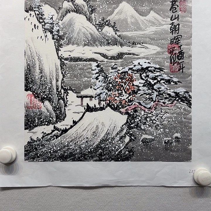 国画姜国华国画作品