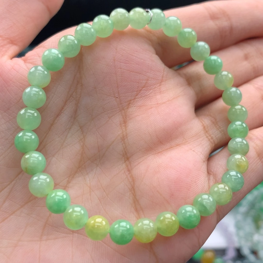 翡翠未镶嵌毛衣链