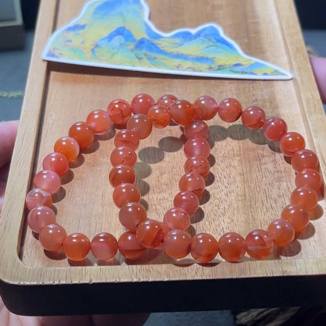 南红玛瑙未镶嵌珠宝半成品