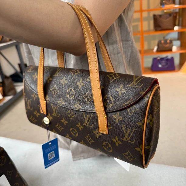 95新 LouisVuitton/路易威登 友福/中古法棍手提/