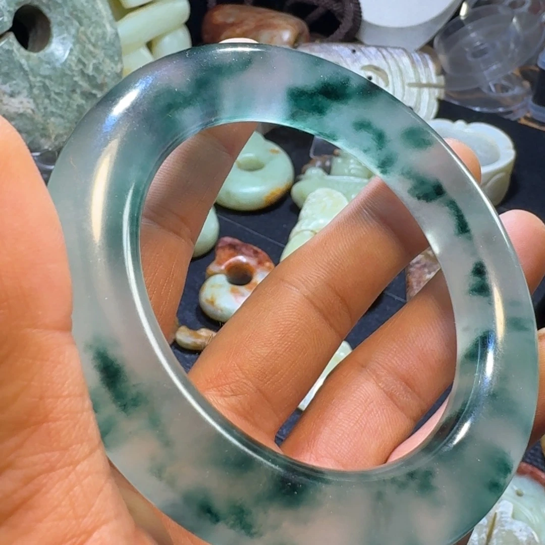 榆***袋玉玉摆件镯子求型