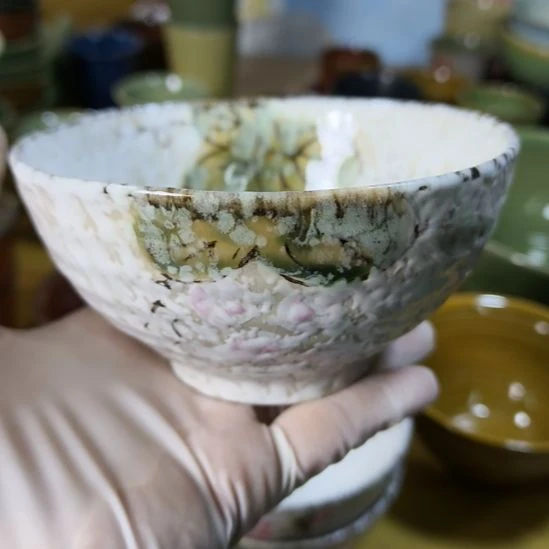 瓷片磁州窑五厂盘碗壶杯有瑕疵