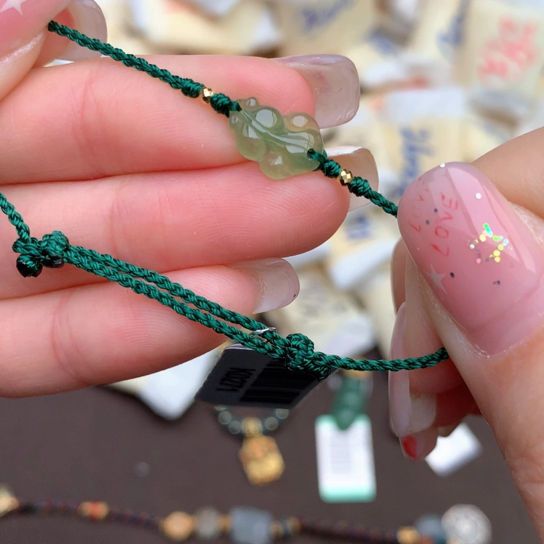 【闪购商品】翡翠手绳未镶嵌一