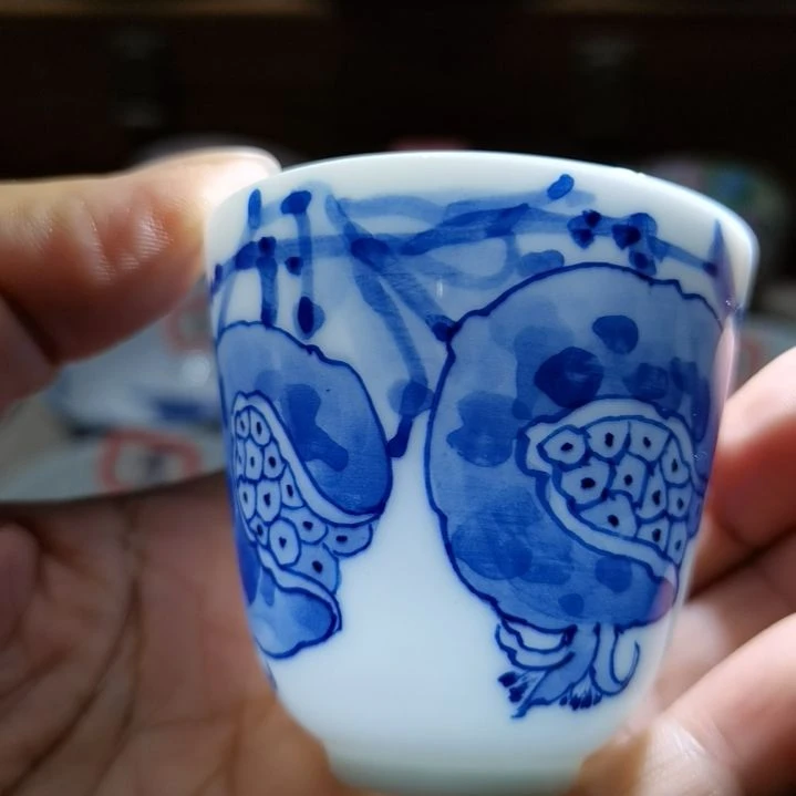 杯张学鸿老师青花