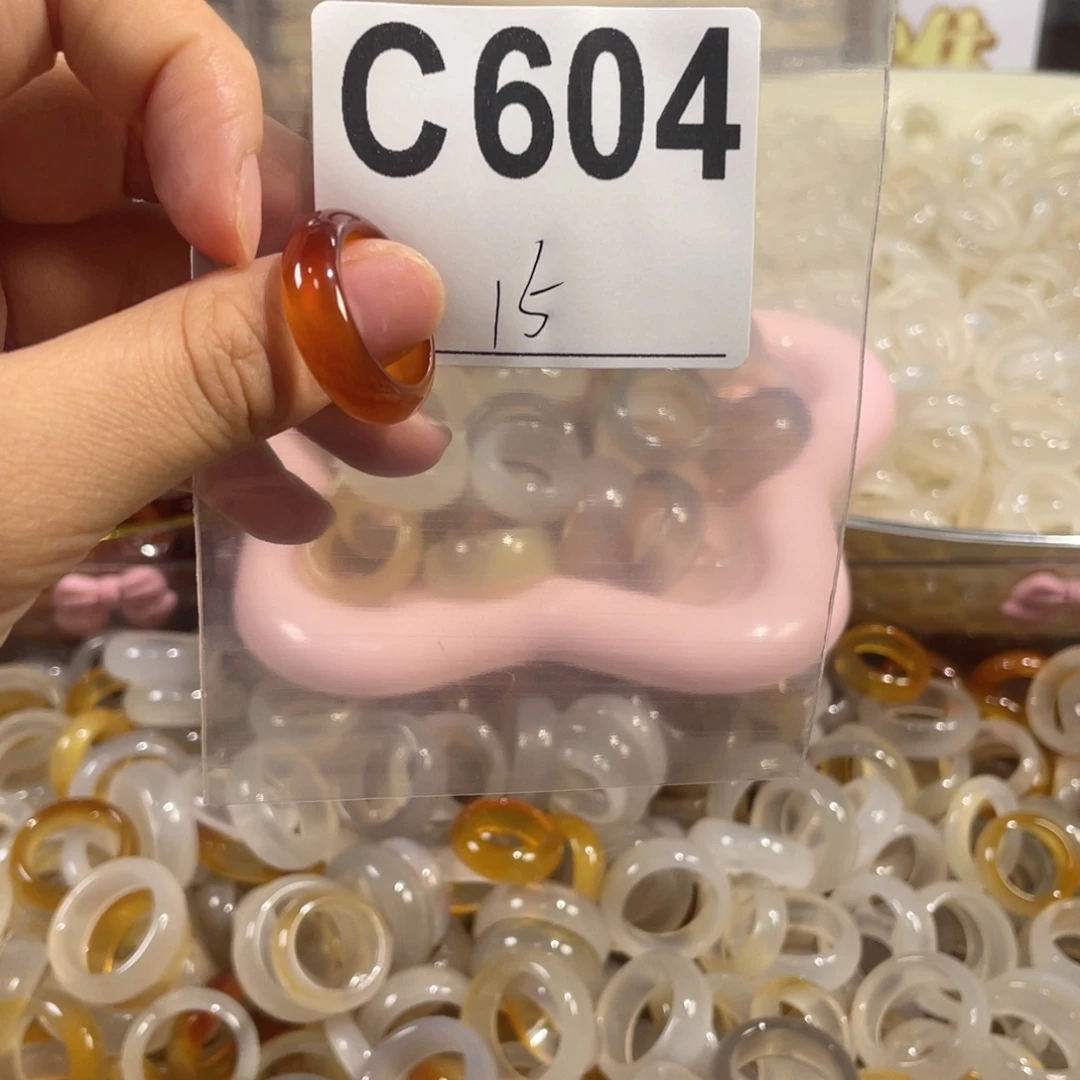 未镶嵌戒指玛瑙/玉髓604
