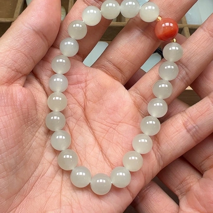 颈饰未镶嵌和田玉青海料8