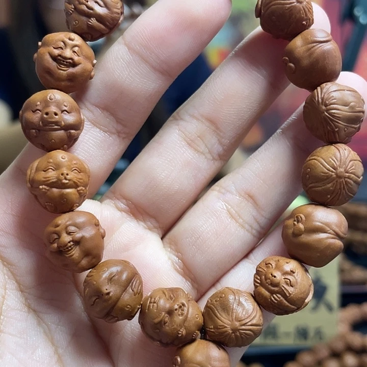 手串/手链橄榄核龙纹