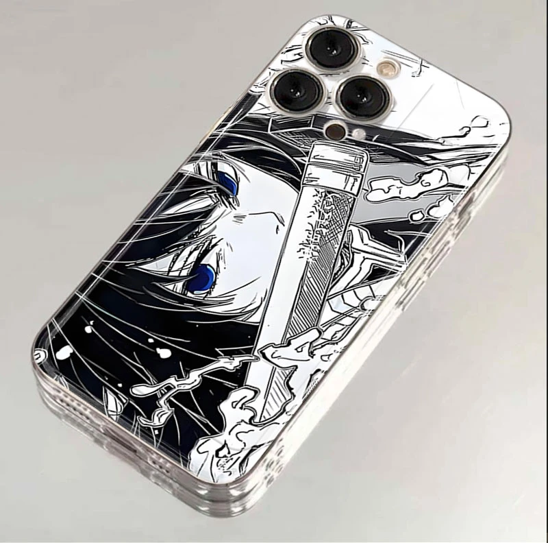 鬼灭富义冈勇适用iphone17promax16手机壳15苹果13透明12华为vivo