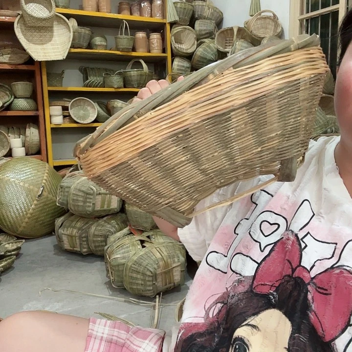 纯手工制作工艺兜子