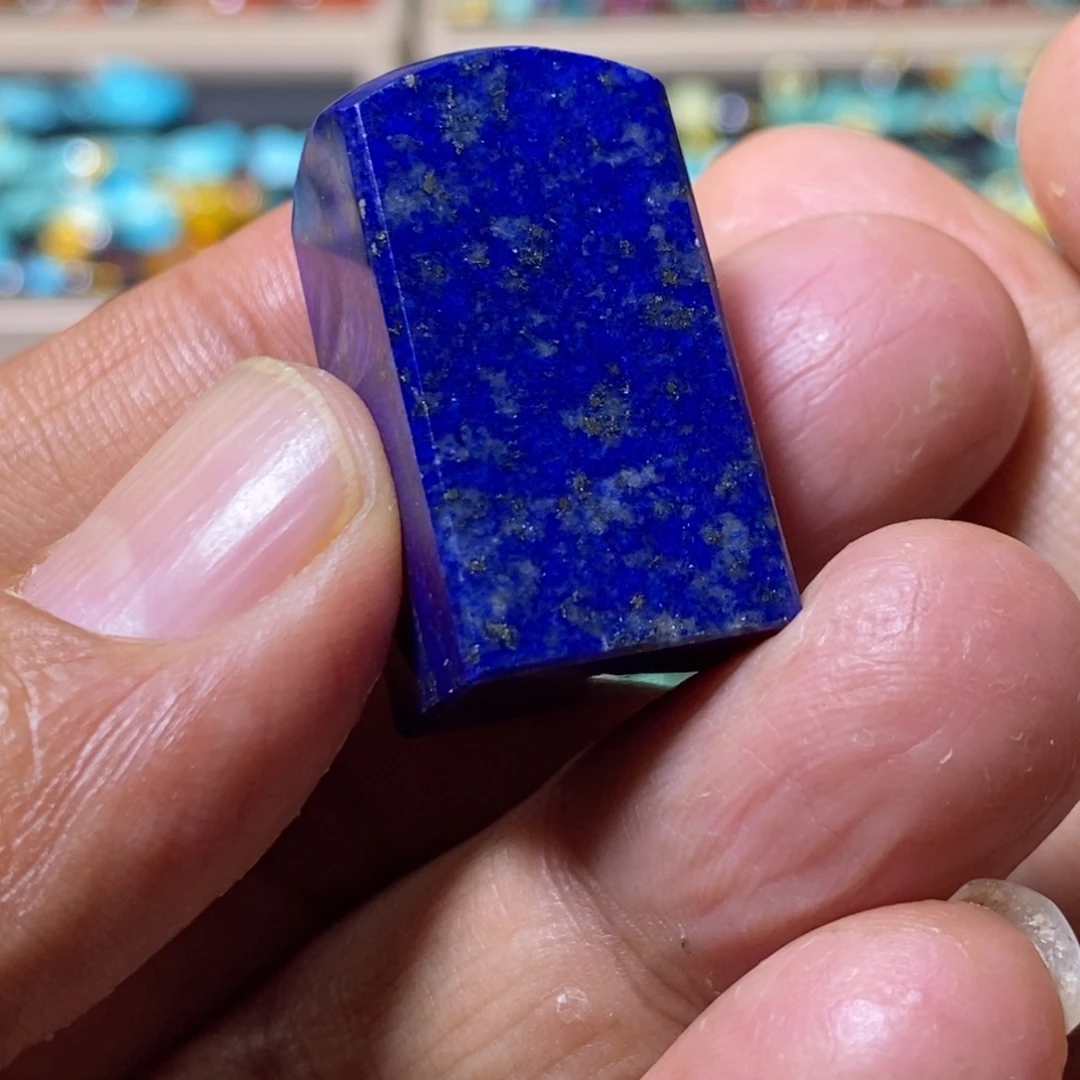 青金石未镶嵌配饰配饰