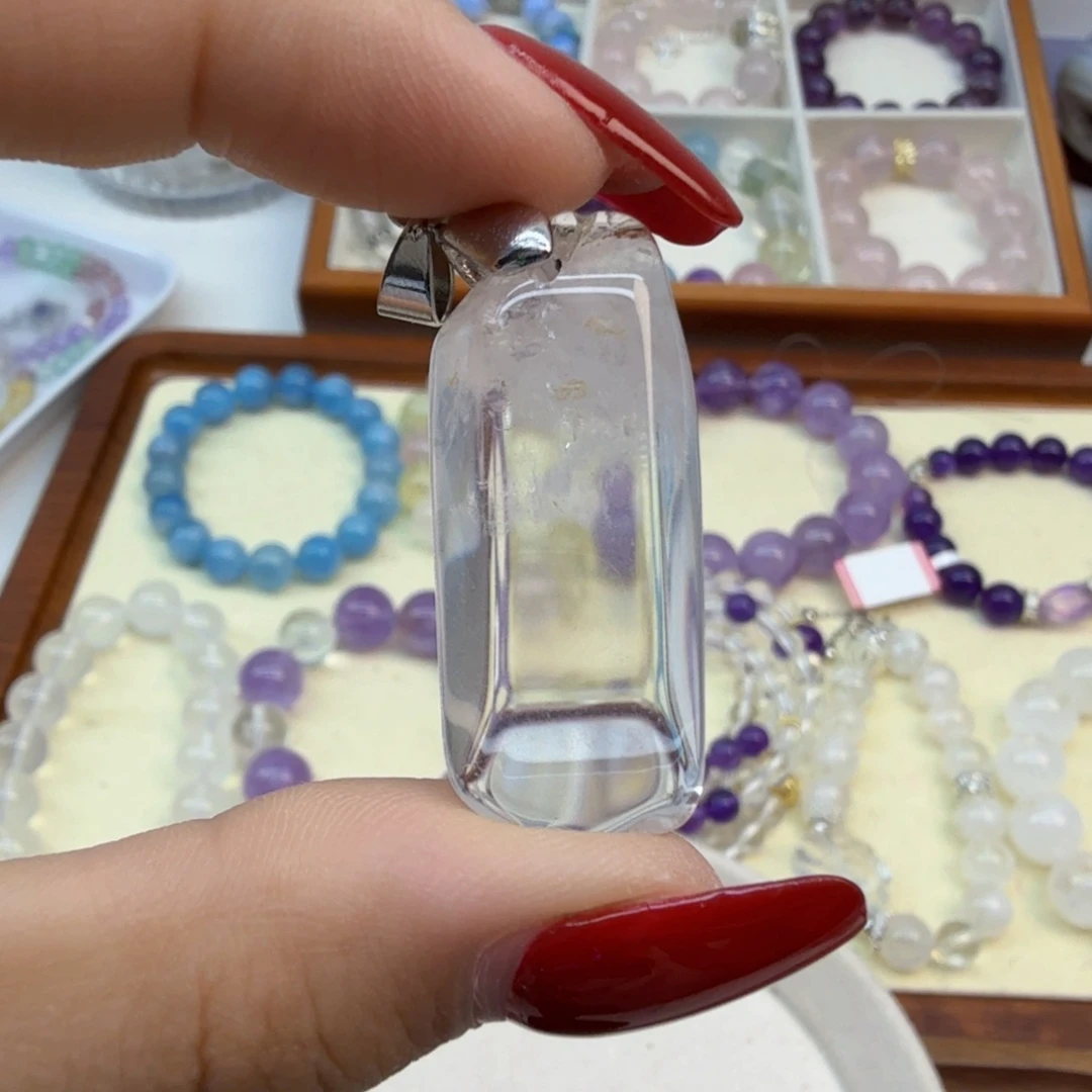 水晶手链银S925镶嵌