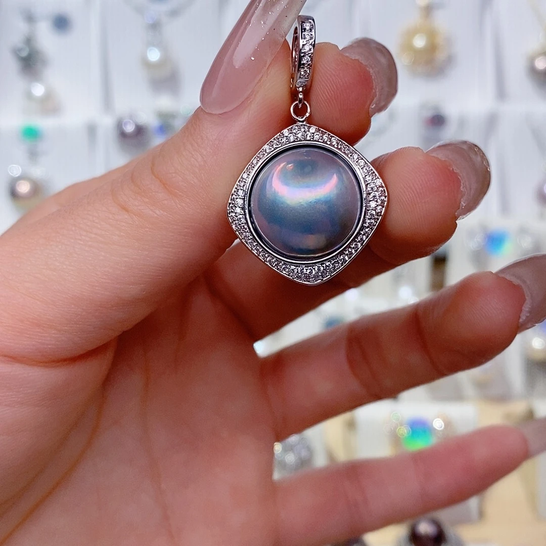 淡水珍珠吊坠(赠链)未镶嵌