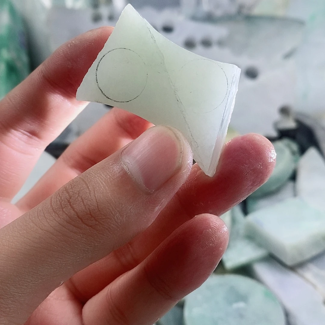 翡翠散珠天然缅甸翡翠a货54