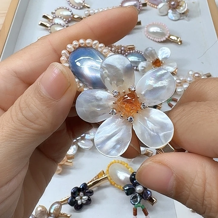 发饰淡水珍珠未镶嵌