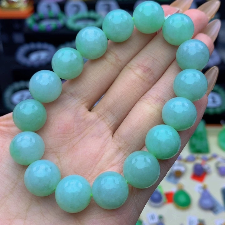 翡翠未镶嵌手链翡翠13