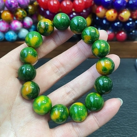 玛瑙未镶嵌手饰龙胆草14