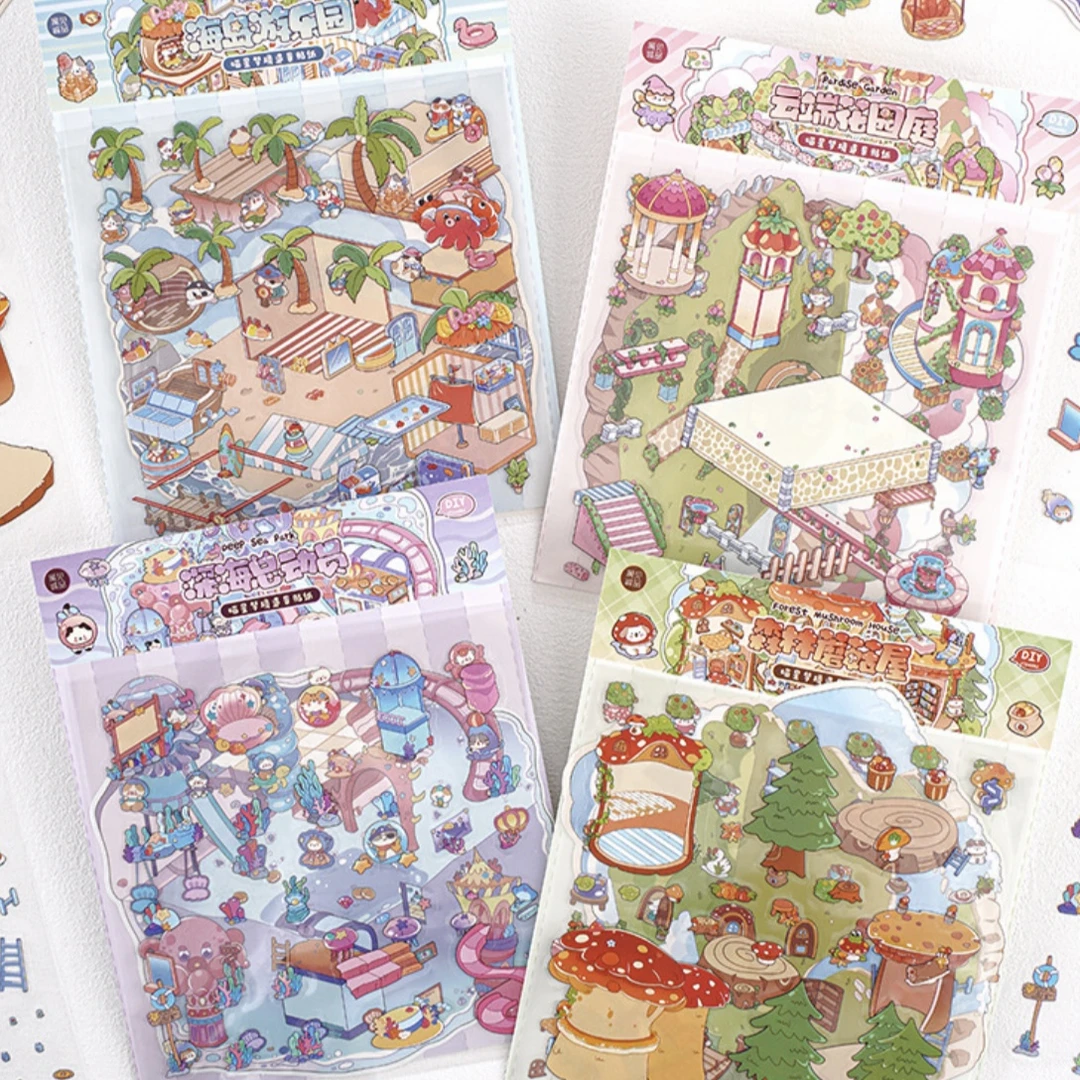 【造景贴纸钜惠套餐】各大社团