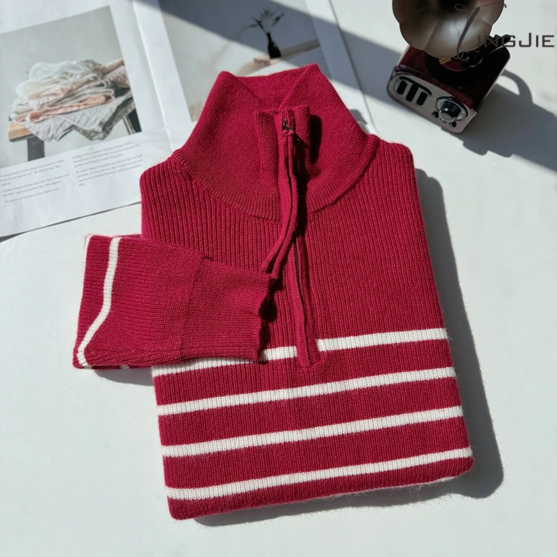 B1561长袖上衣针织毛衣上衣女