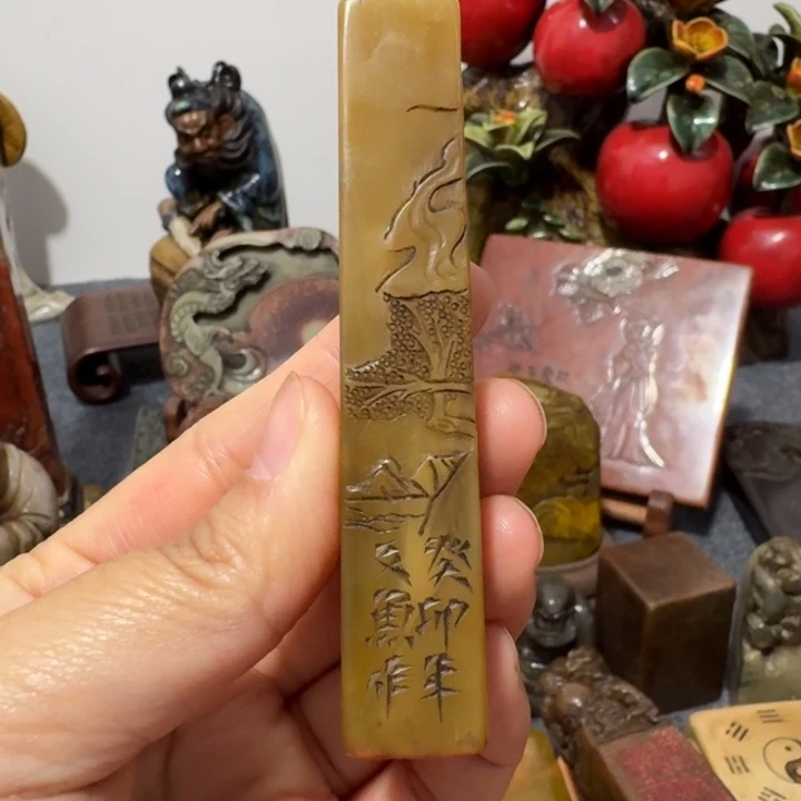 嘉***齋石材手工艺品摆件