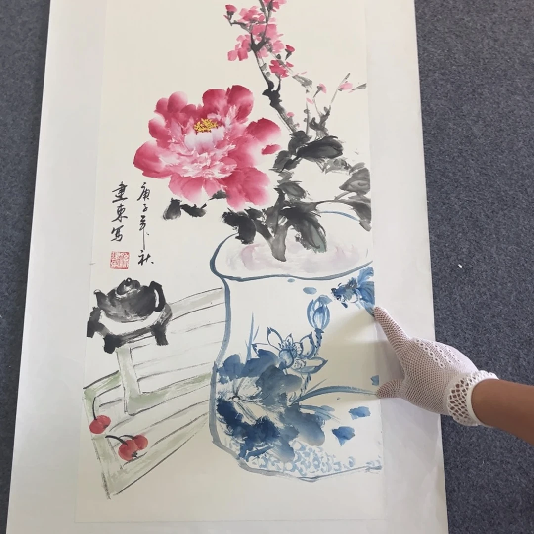 国画WD国画作品单幅任发