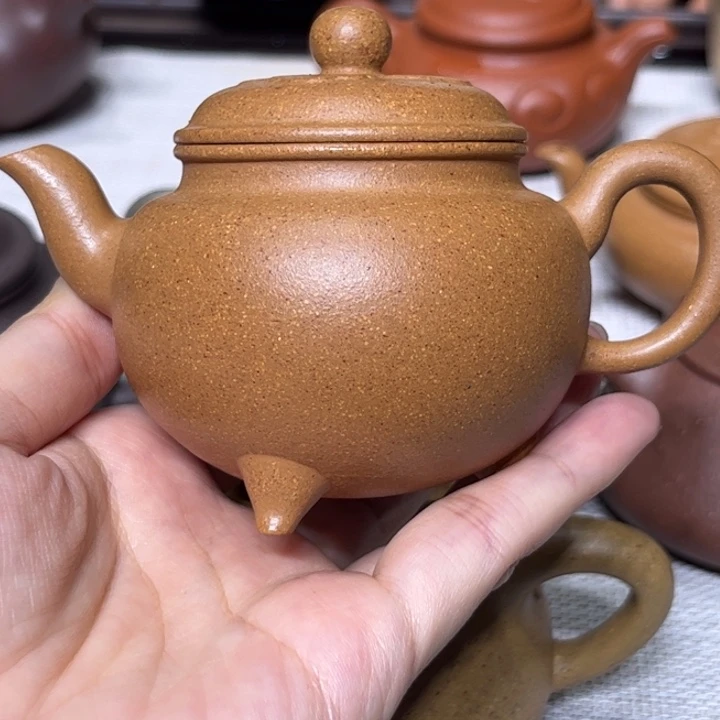 茶壶紫砂紫砂大彬如意12