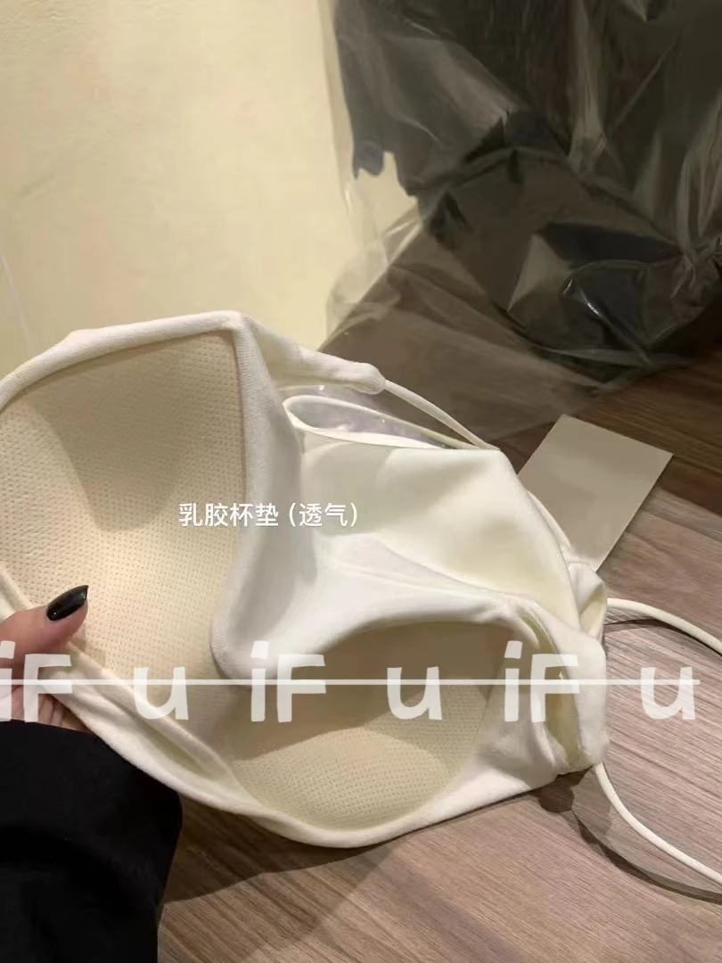 韩/乳胶一体杯美背