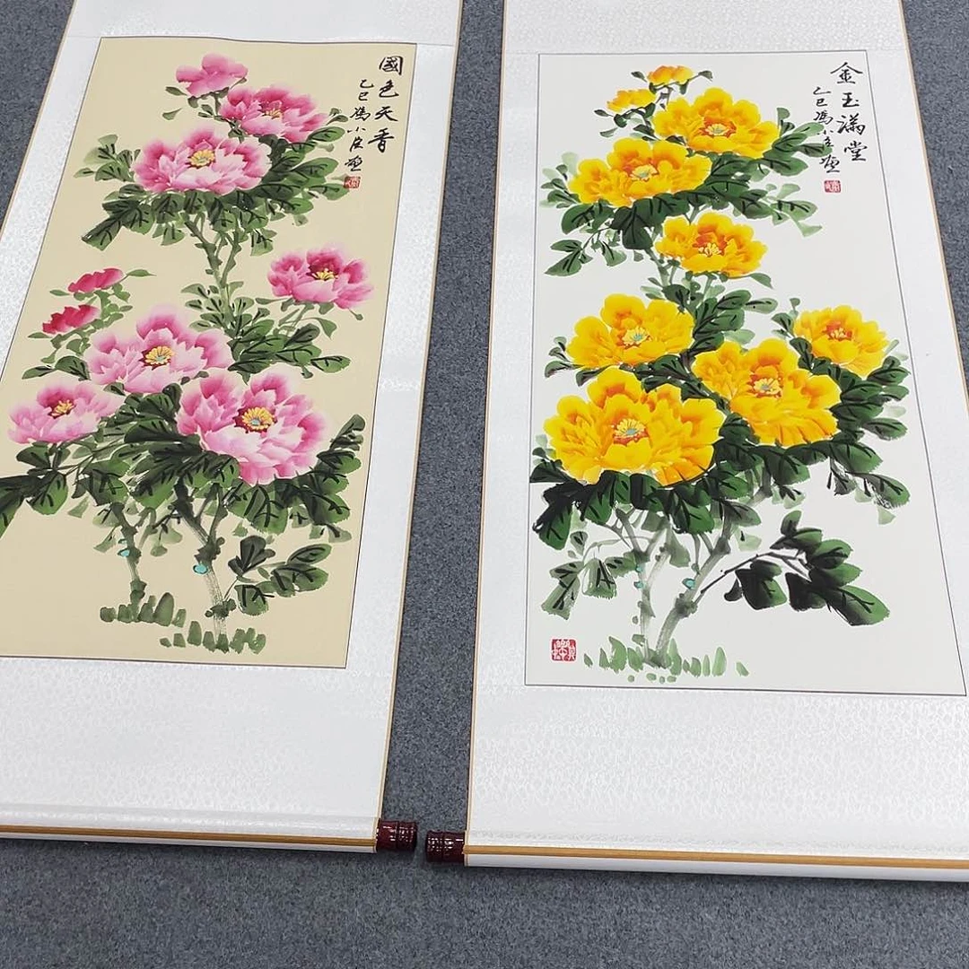国画?**寒手绘作品手绘作品