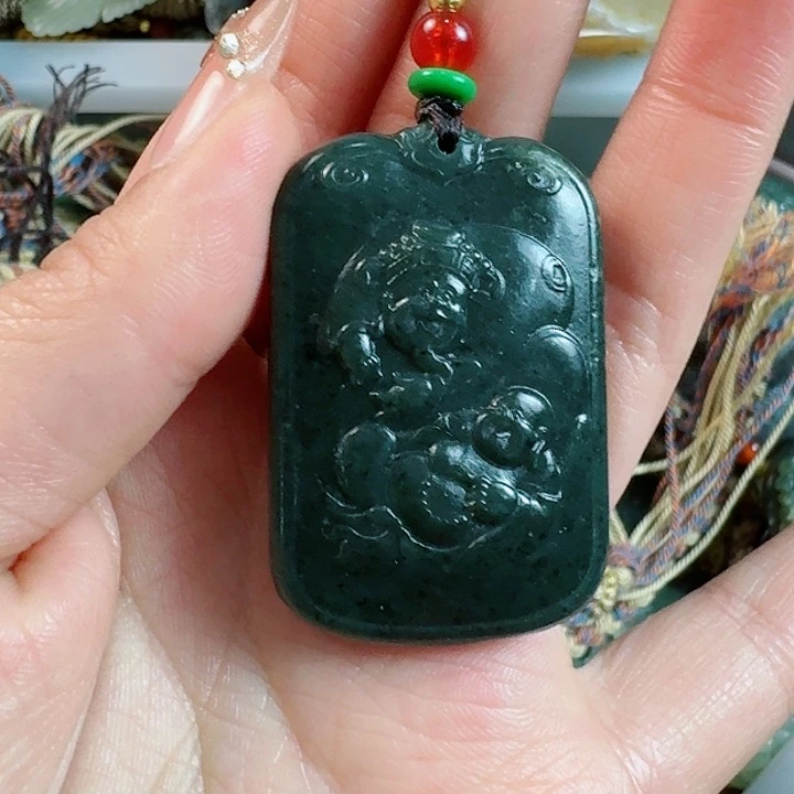 和田玉挂件未镶嵌